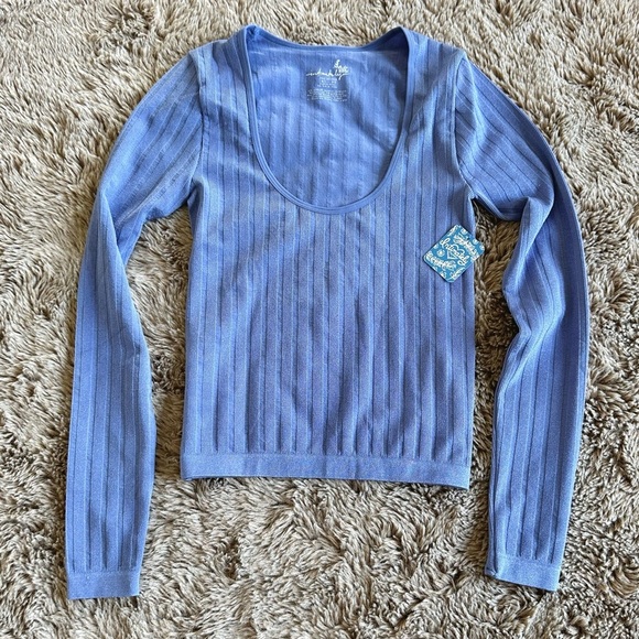 2 Free People Ribbed Tops NWT - Picture 3 of 12